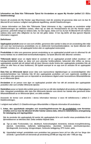 Honda-katalog i Anderstorp | SWEDEN My Honda+ app.pdf | 2025-09-09T00:00:00.000Z - 2026-09-09T00:00:00.000Z