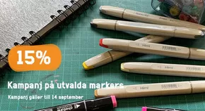 Highlights-katalog i Helsingborg | 15% Markers Fynda markers på kampanj! | 2025-09-09T00:00:00.000Z - 2025-09-14T00:00:00.000Z