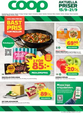 Coop-katalog | Spara nu med våra deals | 2025-09-15T00:00:00.000Z - 2025-09-21T00:00:00.000Z