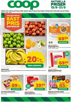 Coop-katalog | Våra bästa fynd | 2025-09-15T00:00:00.000Z - 2025-09-21T00:00:00.000Z