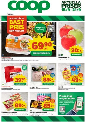Coop-katalog i Sundsvall | Top-deals och rabatter | 2025-09-15T00:00:00.000Z - 2025-09-21T00:00:00.000Z