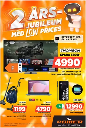 Power-katalog i Kristinehamn | 2 Årsjubileum med low prices! | 2025-09-11T00:00:00.000Z - 2025-09-14T00:00:00.000Z