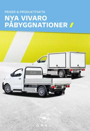 Opel-katalog | Opel vivaro e pabyggnation | 2025-09-12T00:00:00.000Z - 2025-09-26T00:00:00.000Z