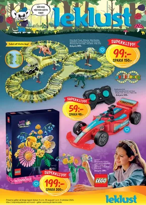 Leklust-katalog i Västerås | Top-erbjudanden för sparrävar | 2025-09-12T00:00:00.000Z - 2025-09-26T00:00:00.000Z