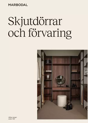 Marbodal-katalog i Norrköping | Skjutdörrar och förvaring! | 2025-09-12T00:00:00.000Z - 2025-12-31T00:00:00.000Z
