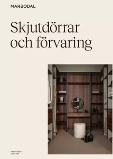 Marbodal-katalog i Katrineholm | Skjutdörrar och förvaring! | 2025-09-12T00:00:00.000Z - 2025-12-31T00:00:00.000Z