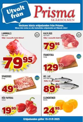 Prisma Skärholmen-katalog i Nässjö | Prisma Mat reklambad | 2025-09-15T00:00:00.000Z - 2025-09-29T00:00:00.000Z
