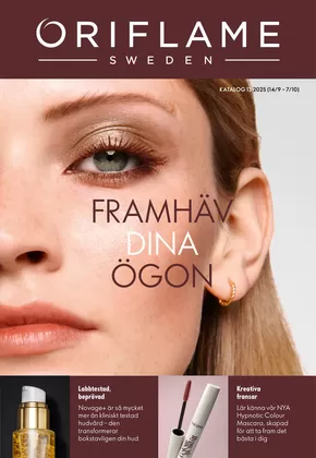 Oriflame-katalog i Linköping | Oriflame reklamblad | 2025-09-17T00:00:00.000Z - 2025-10-01T00:00:00.000Z