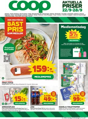 Coop-katalog | Nya erbjudanden att upptäcka | 2025-09-22T00:00:00.000Z - 2025-09-28T00:00:00.000Z