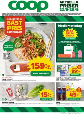 Coop-katalog i Hjo | Erbjudanden för fyndjägare | 2025-09-22T00:00:00.000Z - 2025-09-28T00:00:00.000Z