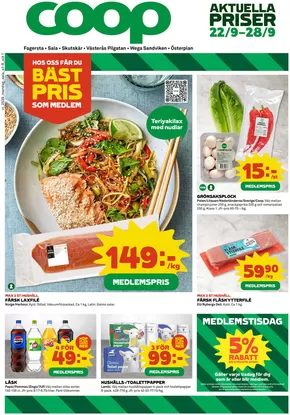 Coop-katalog | Top-erbjudanden för alla fyndjägare | 2025-09-22T00:00:00.000Z - 2025-09-28T00:00:00.000Z