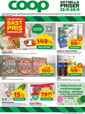 Coop-katalog i Hörnefors | Aktuella specialerbjudanden | 2025-09-22T00:00:00.000Z - 2025-09-28T00:00:00.000Z