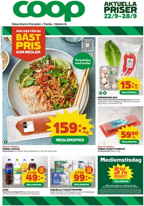 Coop-katalog i Tibro | Exklusiva deals och fynd | 2025-09-22T00:00:00.000Z - 2025-09-28T00:00:00.000Z