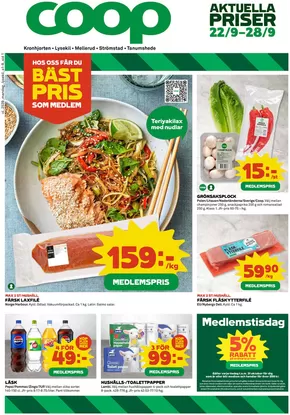 Coop-katalog i Hemse | Exklusiva deals och fynd | 2025-09-22T00:00:00.000Z - 2025-09-28T00:00:00.000Z