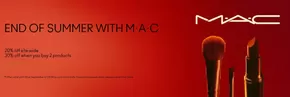 MAC Cosmetics-katalog i Linköping | End of summer with MAC! | 2025-09-19T00:00:00.000Z - 2025-10-04T00:00:00.000Z