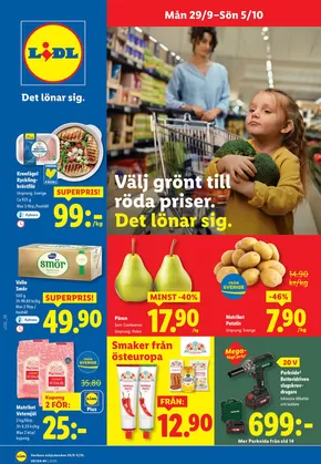 Nationell ERBJUDANDEN VECKA 40