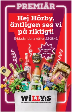 Willys-katalog i Nykvarn | Specialerbjudanden för dig | 2025-09-22T00:00:00.000Z - 2025-09-28T00:00:00.000Z