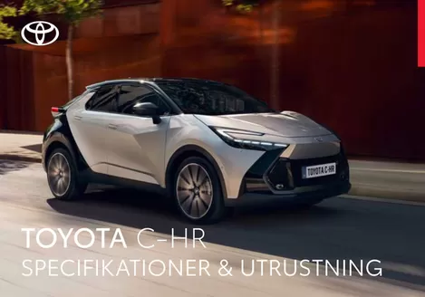 Toyota-katalog i Lessebo | Toyota C-Hr Hybrid & Laddhybrid | 2025-09-23T00:00:00.000Z - 2026-09-23T00:00:00.000Z