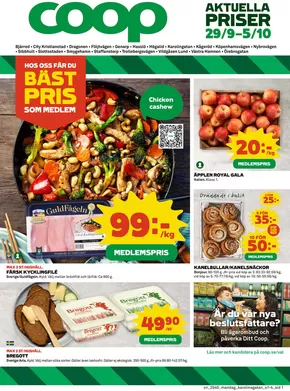 Coop-katalog | Aktuella deals och erbjudanden | 2025-09-29T00:00:00.000Z - 2025-10-05T00:00:00.000Z