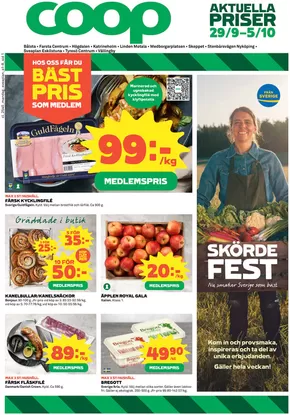 Coop-katalog i Karlstad | Våra bästa deals för dig | 2025-09-29T00:00:00.000Z - 2025-10-05T00:00:00.000Z