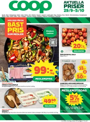 Coop-katalog i Borås | Erbjudanden för fyndjägare | 2025-09-29T00:00:00.000Z - 2025-10-05T00:00:00.000Z