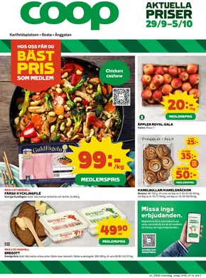Coop-katalog | Stort urval av erbjudanden | 2025-09-29T00:00:00.000Z - 2025-10-05T00:00:00.000Z