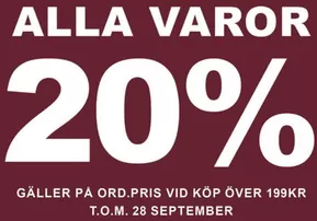 Cassels-katalog i Finspång | Alla varor 20%! | 2025-09-25T00:00:00.000Z - 2025-09-28T00:00:00.000Z