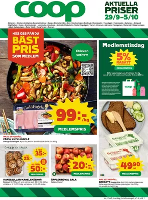 Coop-katalog | Våra bästa fynd | 2025-09-29T00:00:00.000Z - 2025-10-05T00:00:00.000Z