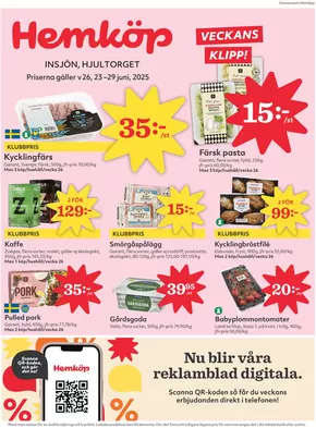 Hemköp-katalog i Nässjö | Exklusiva fynd | 2025-09-29T00:00:00.000Z - 2025-10-05T00:00:00.000Z