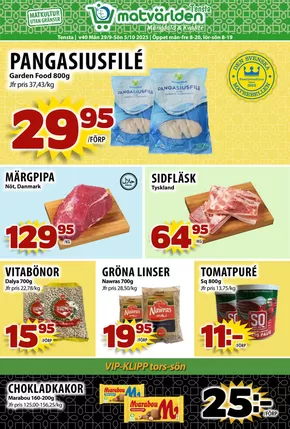Matvärlden-katalog i Borlänge | Veckans erbjudanden Tensta!  | 2025-09-29T00:00:00.000Z - 2025-10-05T00:00:00.000Z
