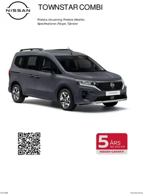 Nissan-katalog i Västervik | TOWNSTAR Combi Kundprislista | 2025-09-29T00:00:00.000Z - 2025-10-13T00:00:00.000Z