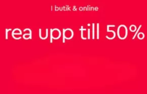 Rea upp till 50%!