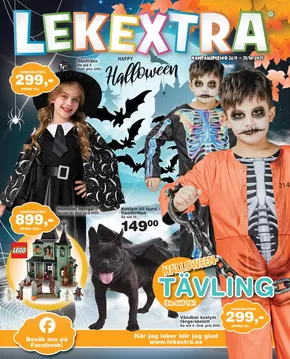 Lekextra-katalog i Gävle | LEKEXTRA HALLOWEEN 2025 | 2025-09-30T00:00:00.000Z - 2025-10-14T00:00:00.000Z