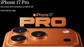 Tele2-katalog i Borås | iPhone 17 Pro!  | 2025-09-30T00:00:00.000Z - 2025-10-13T00:00:00.000Z