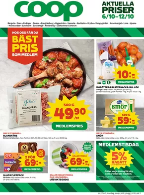 Coop-katalog i Harads | Exklusiva deals för våra kunder | 2025-10-06T00:00:00.000Z - 2025-10-12T00:00:00.000Z
