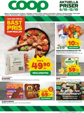 Coop-katalog i Harads | Top-erbjudanden för alla fyndjägare | 2025-10-06T00:00:00.000Z - 2025-10-12T00:00:00.000Z