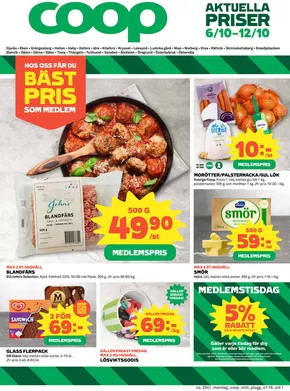 Coop-katalog i Harads | Fantastiska rabatter på utvalda produkter | 2025-10-06T00:00:00.000Z - 2025-10-12T00:00:00.000Z