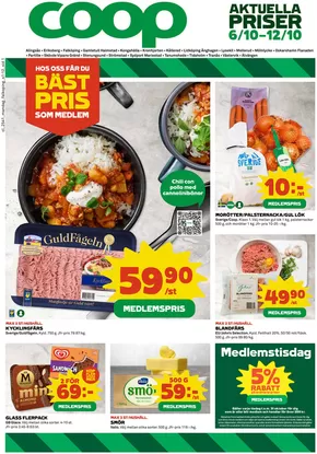 Coop-katalog i Skäggesta | Erbjudanden för fyndjägare | 2025-10-06T00:00:00.000Z - 2025-10-12T00:00:00.000Z