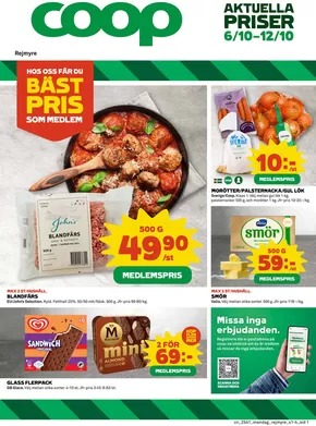 Coop-katalog i Mörrum | Stort urval av erbjudanden | 2025-10-06T00:00:00.000Z - 2025-10-12T00:00:00.000Z