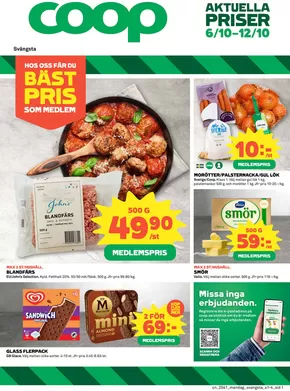Coop-katalog i Skäggesta | Stort urval av erbjudanden | 2025-10-06T00:00:00.000Z - 2025-10-12T00:00:00.000Z