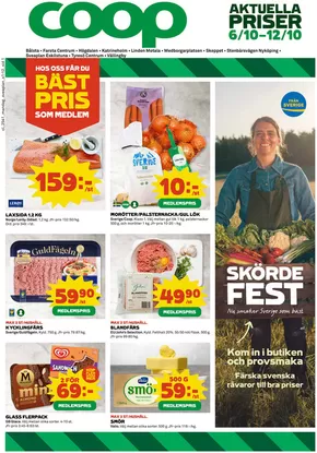 Coop-katalog i Södertälje | Aktuella fynd och erbjudanden | 2025-10-06T00:00:00.000Z - 2025-10-12T00:00:00.000Z