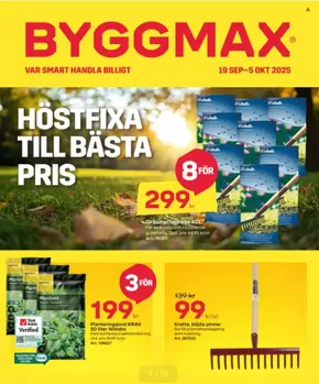 Byggmax-katalog i Karlstad | Nya smarta deals! | 2025-10-02T00:00:00.000Z - 2025-10-05T00:00:00.000Z