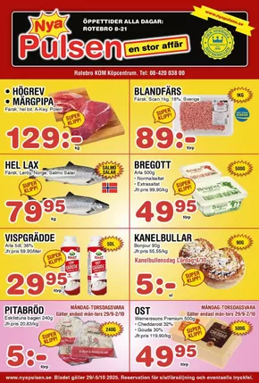 Nya Pulsen-katalog i Harads | Nya Pulsen en stor affär! | 2025-10-02T00:00:00.000Z - 2025-10-05T00:00:00.000Z