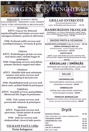 Le Pain Francais-katalog i Nyköping | Danges Lunch! | 2025-10-03T00:00:00.000Z - 2025-12-31T00:00:00.000Z