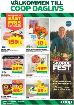 Coop Daglivs-katalog | Fantastiska rabatter på utvalda produkter | 2025-10-06T00:00:00.000Z - 2025-10-12T00:00:00.000Z