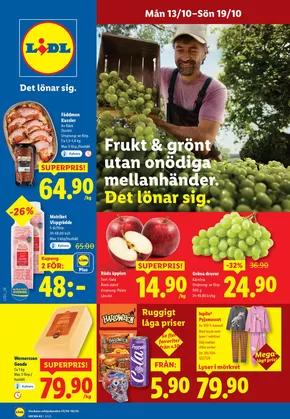 Lidl-katalog i Ängelholm | Våra bästa fynd | 2025-10-13T00:00:00.000Z - 2025-10-19T00:00:00.000Z
