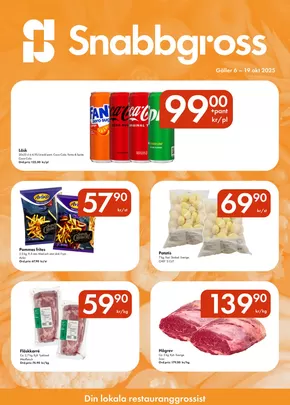 Snabbgross-katalog i Ulricehamn | Snabbgross Kampanjblad v. 41–42 | 2025-10-06T00:00:00.000Z - 2025-10-20T00:00:00.000Z