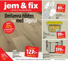 Jem&Fix reklamblad