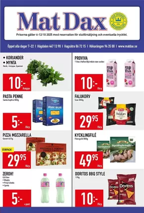 Matdax reklambad