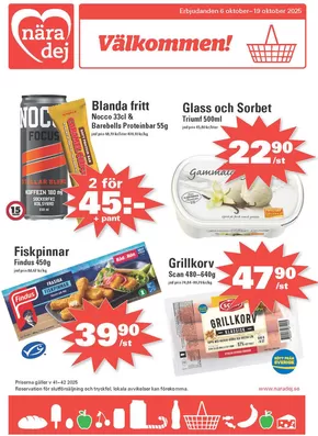 Nära dej-katalog i Norrköping | Kampanjpriser! | 2025-10-07T00:00:00.000Z - 2025-10-19T00:00:00.000Z